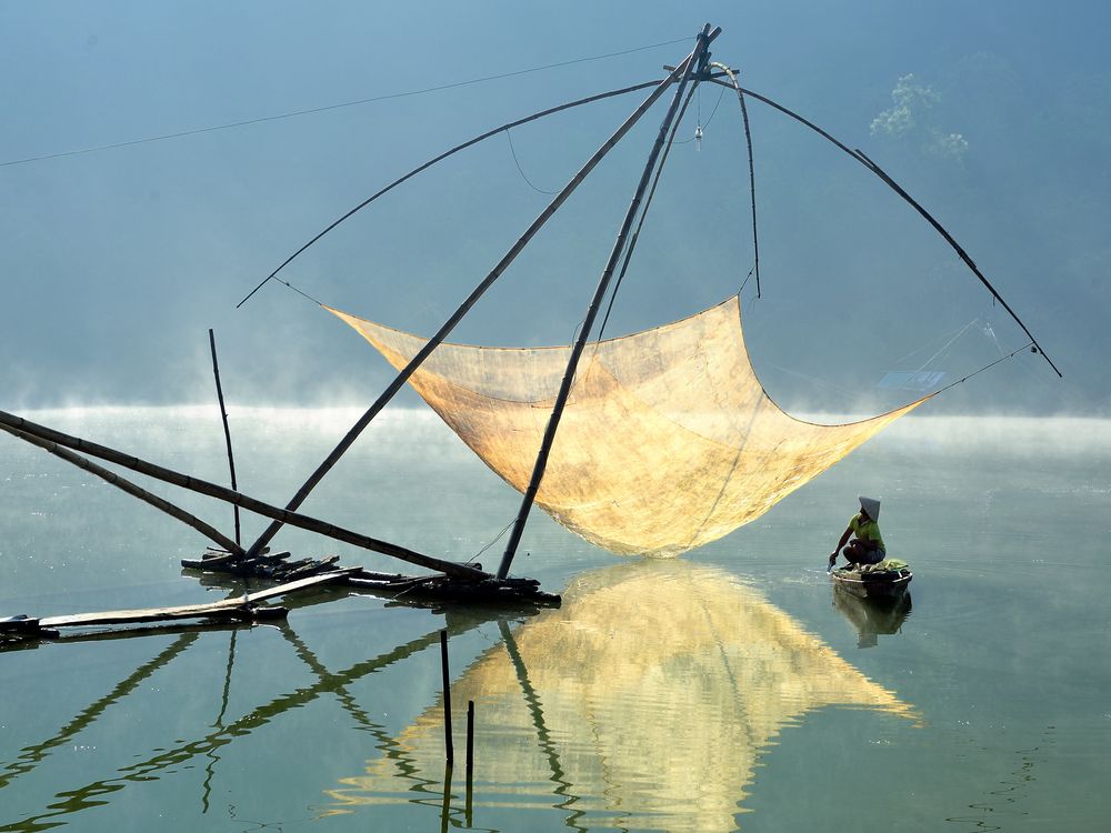 Fishing net, Smithsonian Photo Contest