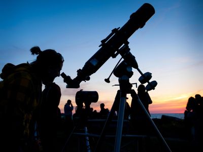 Looking through a telescope or binoculars can help you see Venus in its crescent phase on Valentine&#39;s Day&mdash;but the planet is visible to the naked eye.