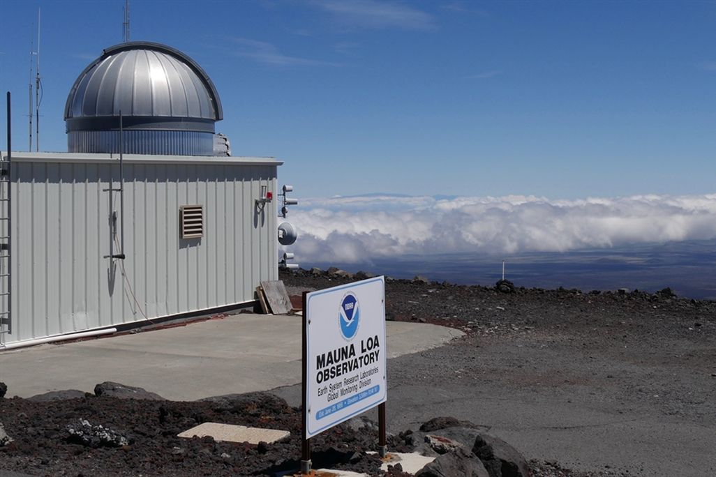 Mauna Loa Atmospheric Baseline Observatory in Hawaii