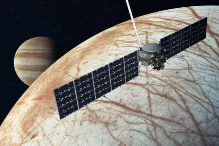 An artist&rsquo;s depiction of NASA&rsquo;s Europa Clipper spacecraft