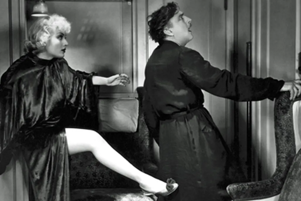 Carole Lombard and John Barrymore in Twentieth Century
