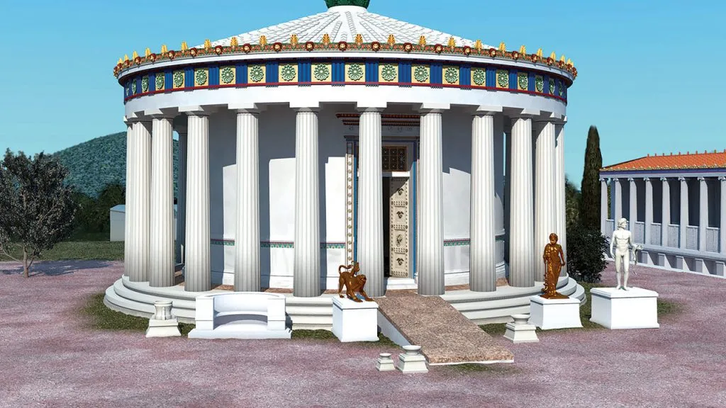 Reconstruction of the Sanctuary of Asclepius in Epidauros