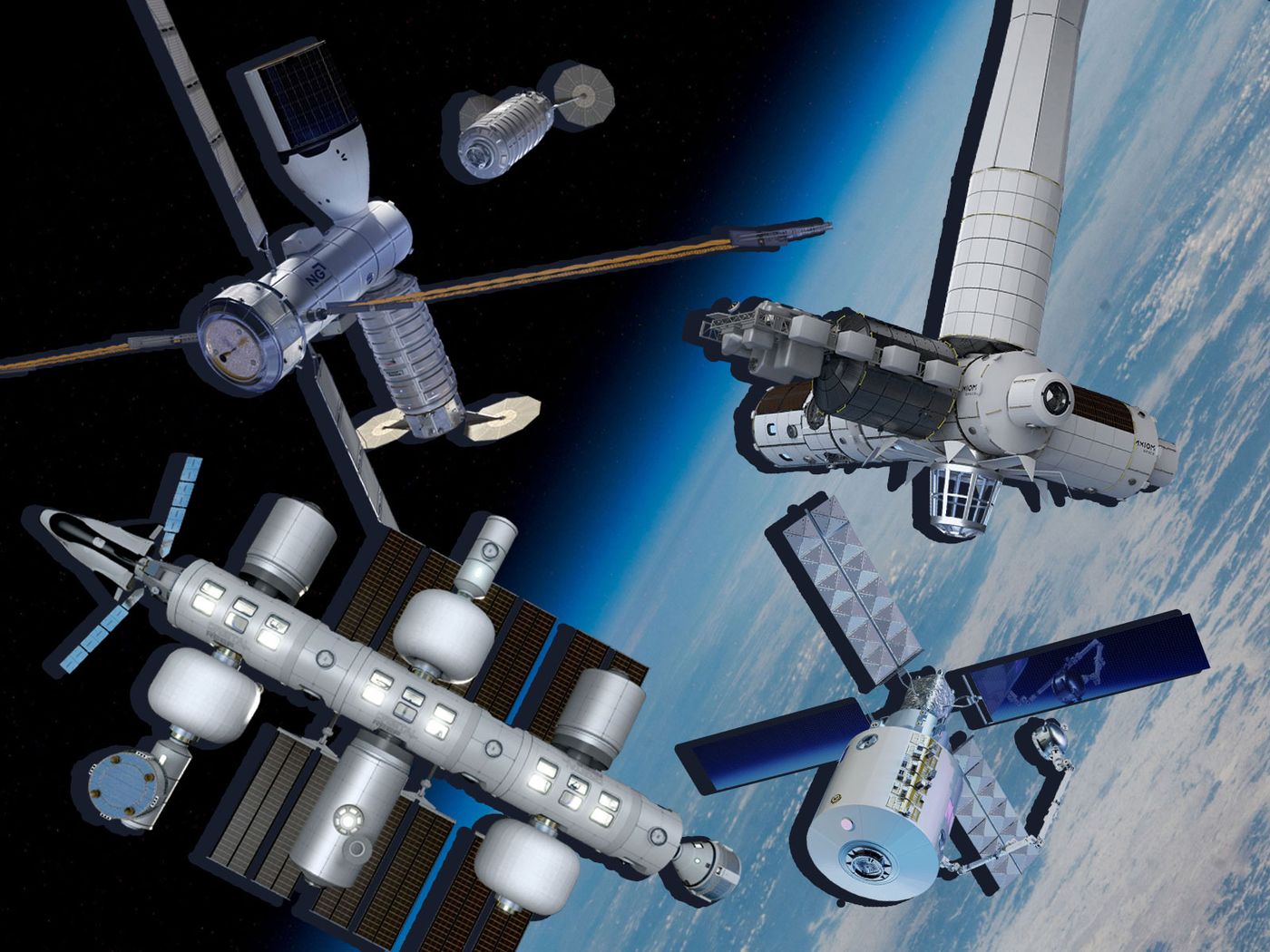 outer space vehicles