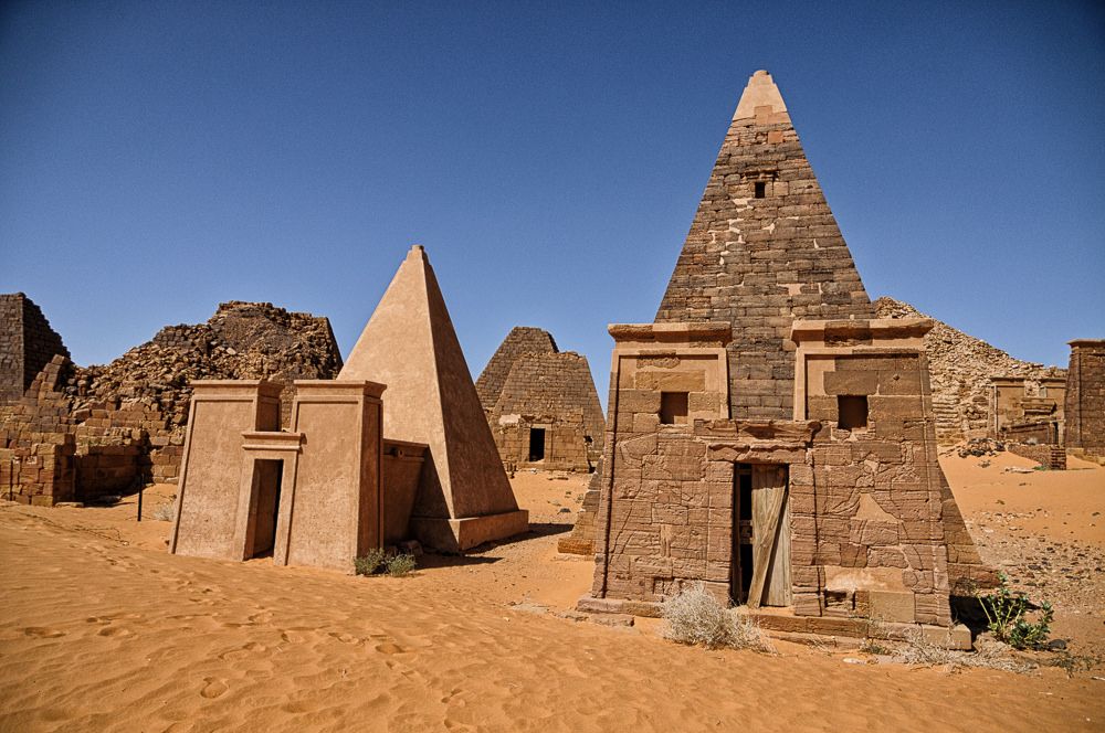 Pyramids of Meroe, Sudan