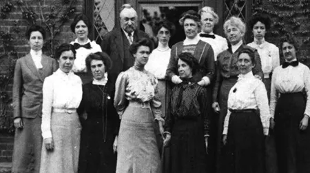 Edward Pickering and his female assistants, known as the “Harvard computers.”