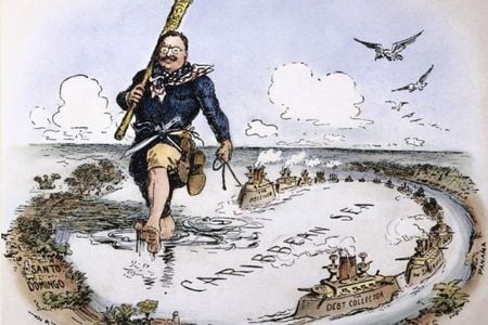 Theodore Roosevelt and his Big Stick in the Caribbean (1904)