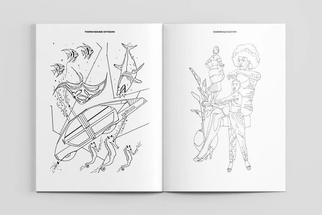 Library Street Collective coloring book