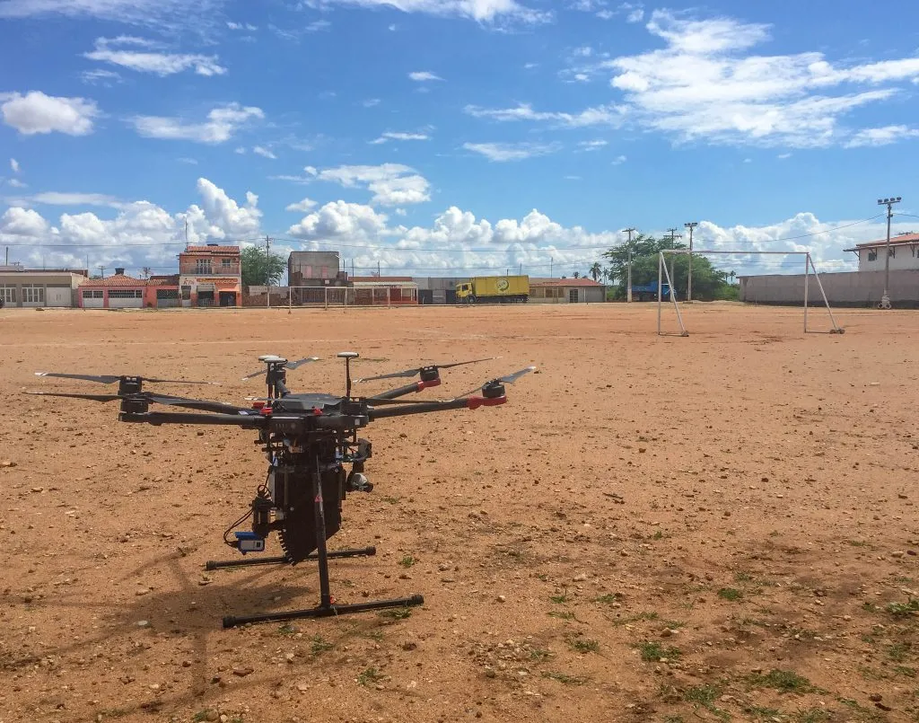 Do Not Fear the Drones Air-Dropping 50,000 Mosquitoes From Above