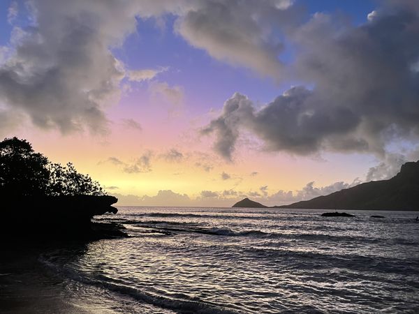 Peaceful Lagoon Sunset Waya Lai Lai, Fiji thumbnail