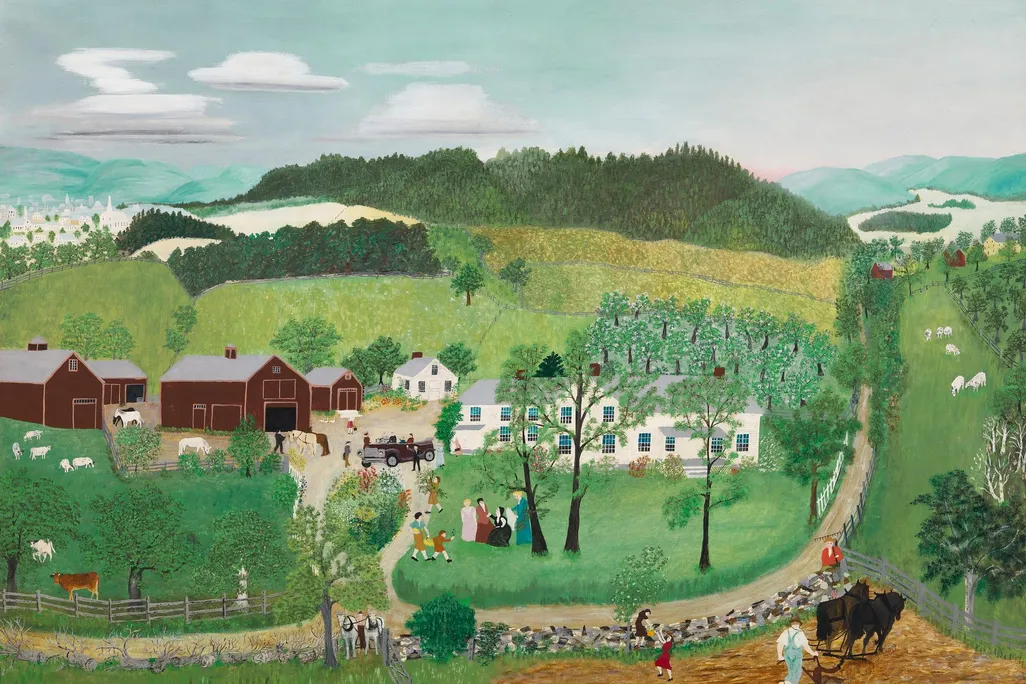Grandma Moses Goes to the Big City 