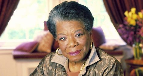 World-famous poet and civil rights activist Maya Angelou
