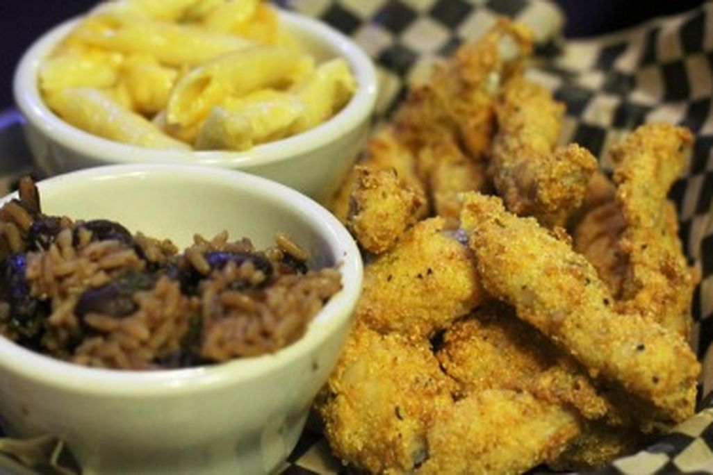 Fried frog legs