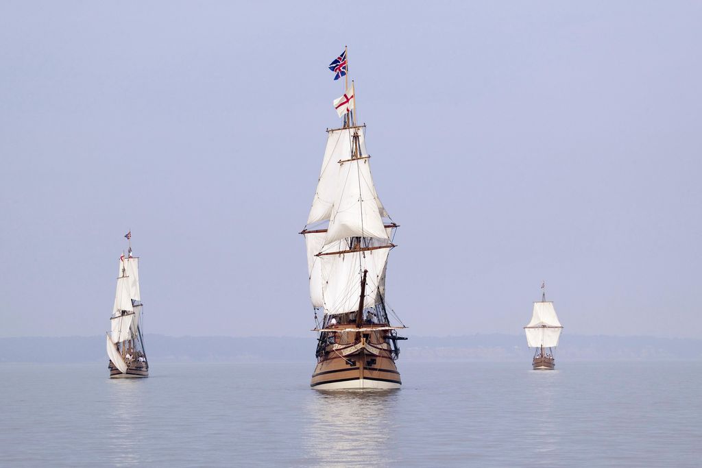 English ships