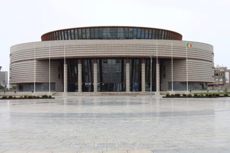 Museum of Black Civilizations in Dakar, Senegal.