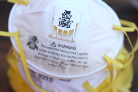 Properly fitted N95 masks should filter 94-95 percent of viral particles.