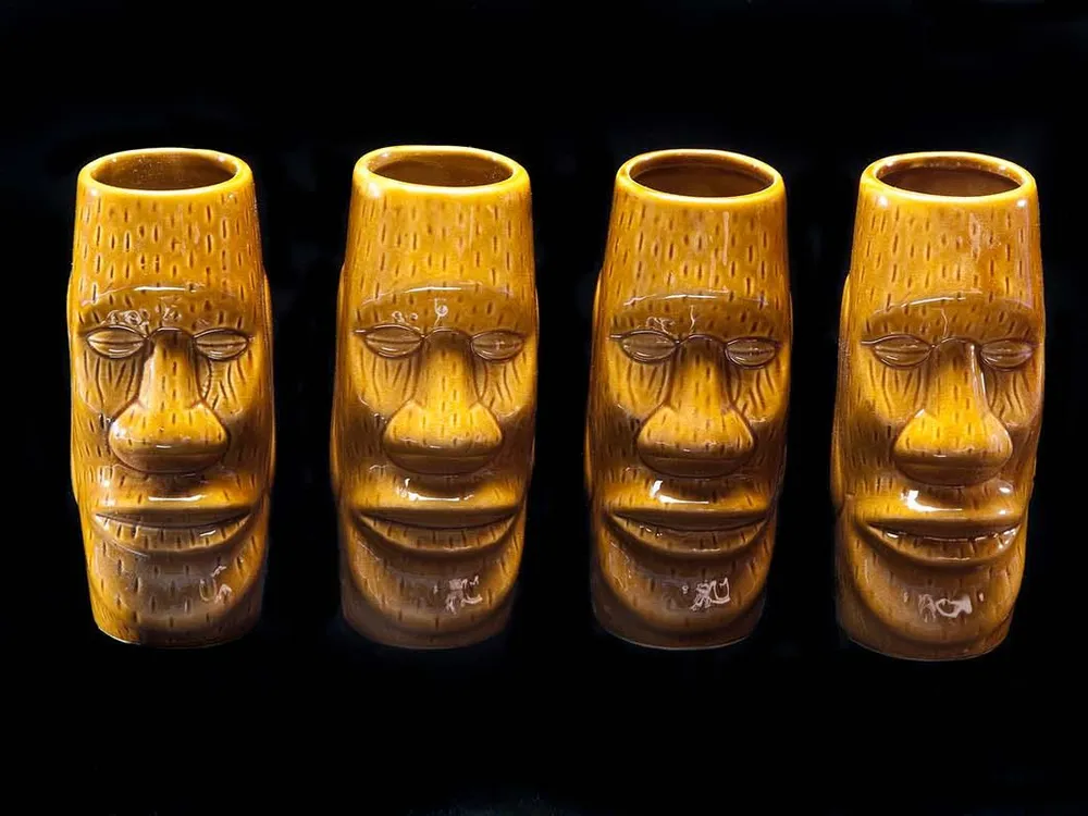 Tiki Bar Mugs
