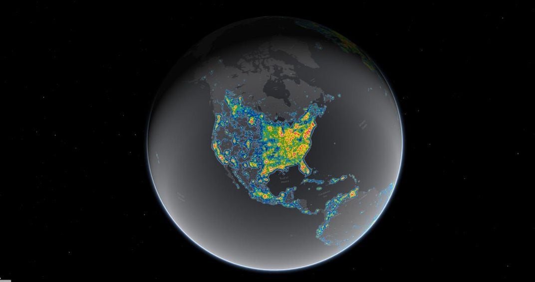 World Atlas of Artificial Sky Brightness