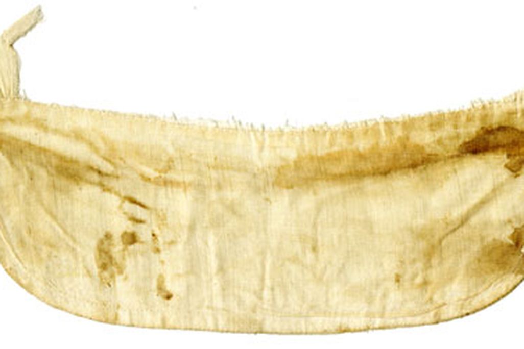 Dr. Leale's bloodstained cuff