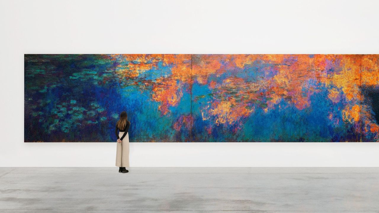 Ai Weiwei Unveils Recreation of Monet's 'Water Lilies' Made