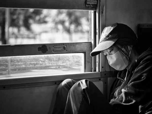 Girl Wearing a Mask thumbnail