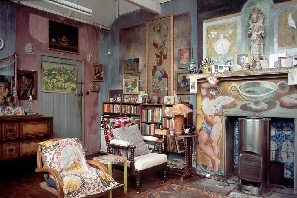 Duncan Grant’s studio