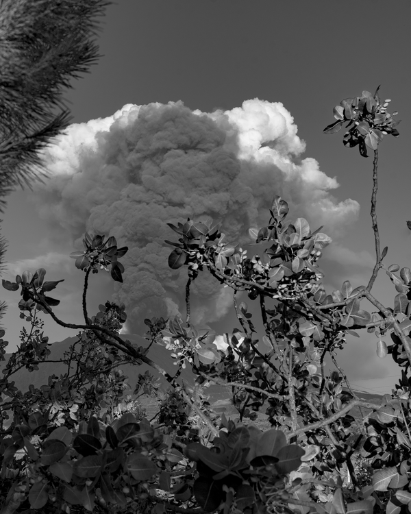 Mushroom cloud of Mount Etna from pistachio field thumbnail
