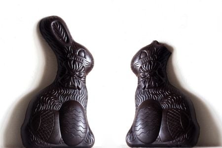 The first bite into the bunny tells all.