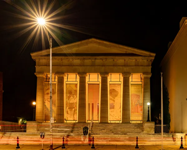 Erie Art Museum Summer Night thumbnail