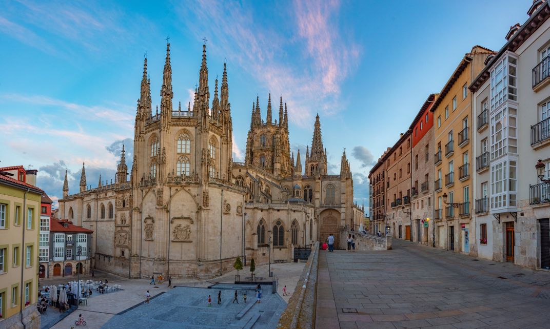 The Burgos cathedral, a World Heritage site