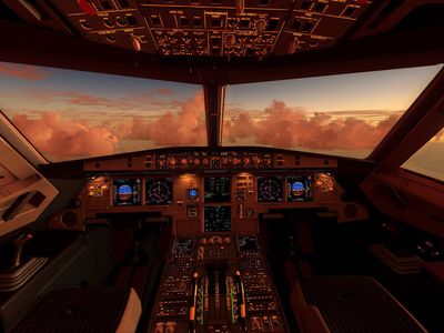 Airliner cockpits