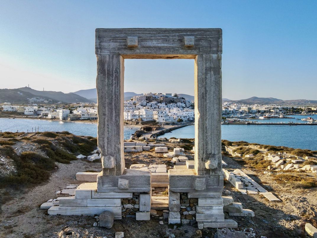 The Portara doorway on Naxos