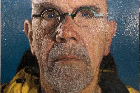 Chuck Close, self-portrait