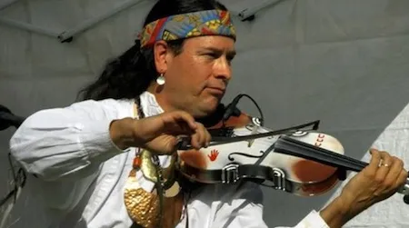 This Wednesday, hear the original sounds of Arvel Bird as he performs a blend of Celtic and Native American music.