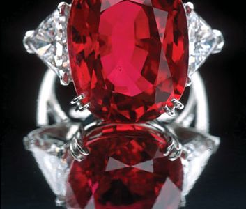At 23.1 carats, the gem is one of the largest Burmese rubies in the world.