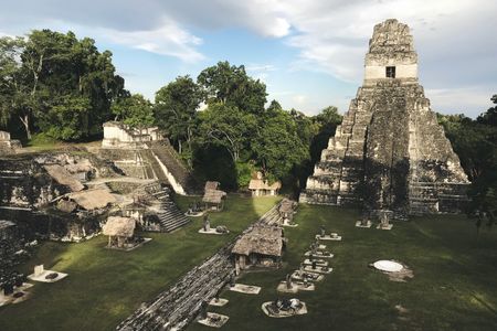 The Maya city of Tikal thrived for hundreds of years but was  abandoned in the ninth century A.D. 