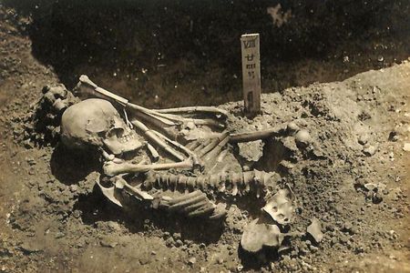 Though researchers recovered most of the person's remains,  experts were unable to find some portions of his skeleton.