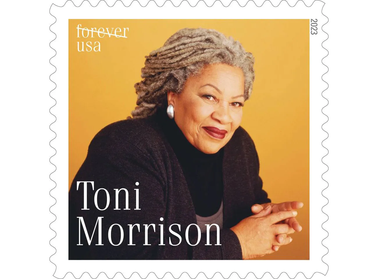Postal Service Unveils Forever Stamp Honoring Toni Morrison