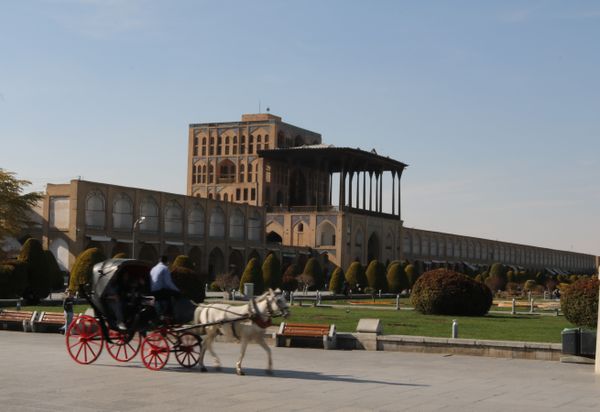 carriage in Naghshe Jahan square  ,Isfehan thumbnail