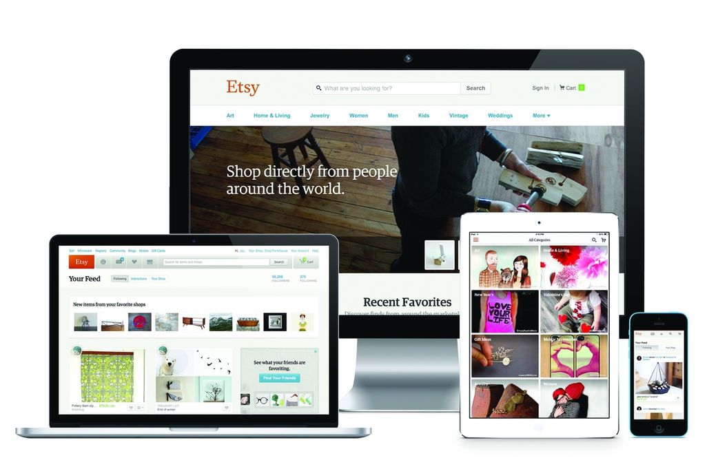 Etsy Product Design: Building the marketplace, global, ongoing.