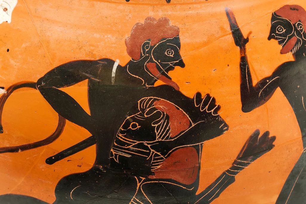 Amphora detail