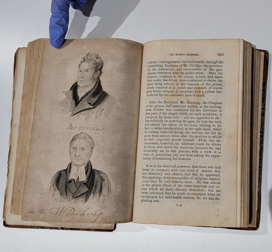 Inside of book