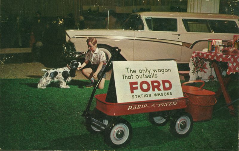 Radio flyer wagon ad