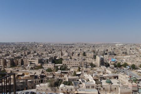 Aleppo, Syria, in 2010. Since 2012, the city has been home to a fierce battle in Syria's civil war.
