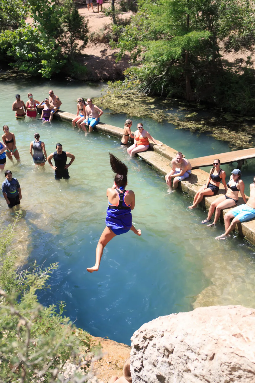 Jacob's Well Swimming Hole, Wimberly, Texas