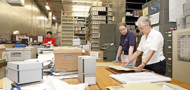 Fifty-four truckloads of manuscripts, film, and more
