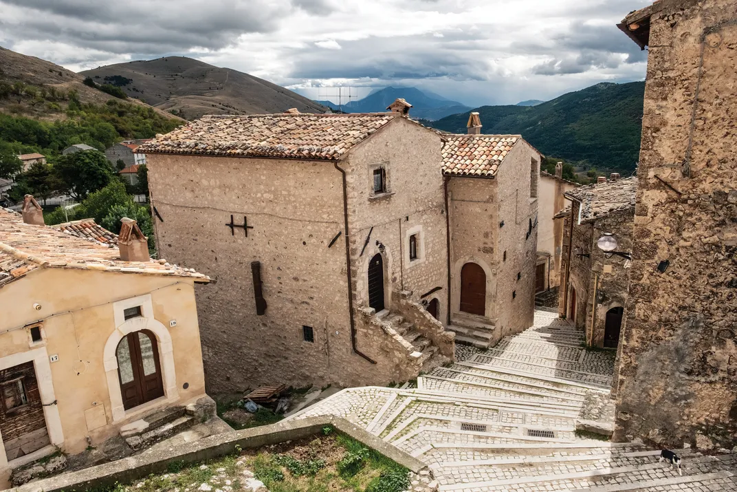 Main Square of Santo Stefano