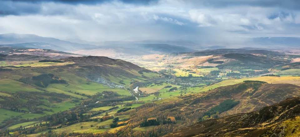  Landscape of the Cairngorms National Park 