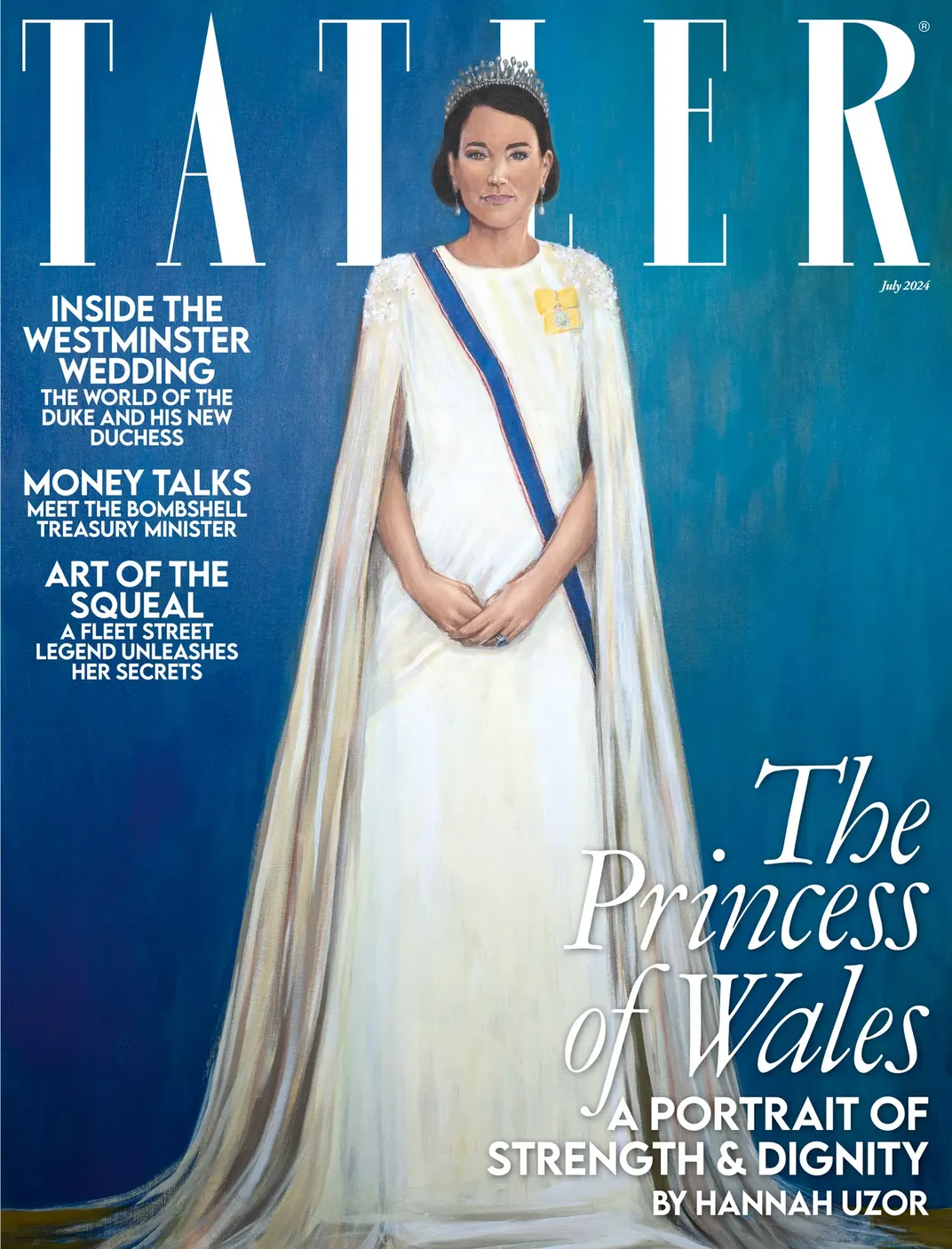 The full portrait, as seen on Tatler​​​​​​​'s July 2024 cover