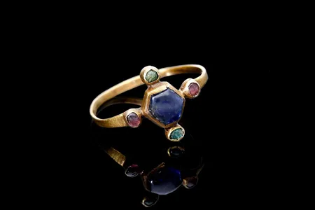 The well-preserved ring was found by a retired firefighter.