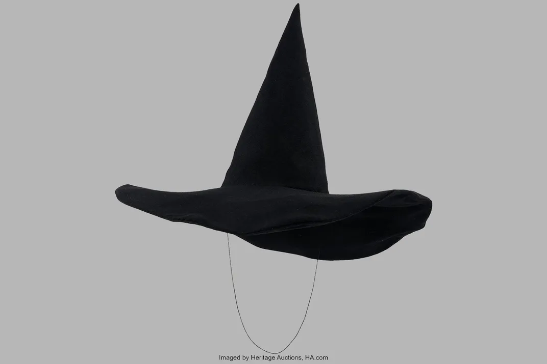 Margaret Hamilton Wicked Witch of the West Screen-Worn Flying Hat
